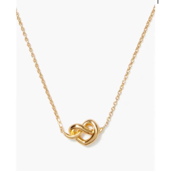 Kate Spade Gold tone Sailor’s Knot Mini Pendant